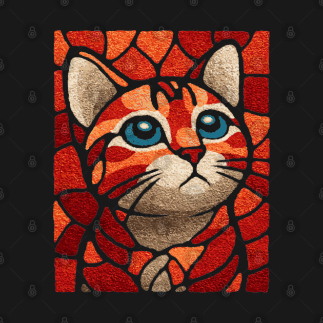 The Familiar | A Byzantine Icon Style Cat by TuncGK
