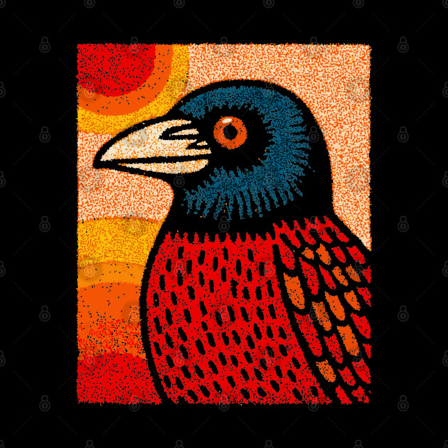 The Messenger | A Gothic Folk Art Graphic by TuncGK