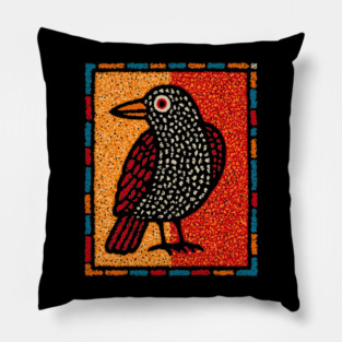 The Seer | An Omen in a Tapestry Pillow