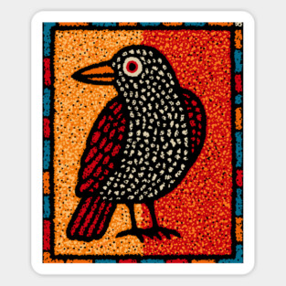 The Seer | An Omen in a Tapestry Magnet