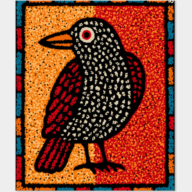 The Seer | An Omen in a Tapestry Wall Art by TuncGK