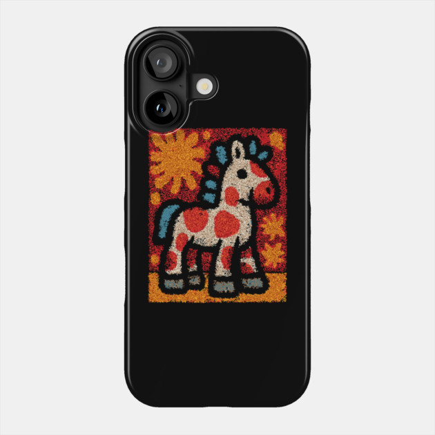 The Pony | A Vintage Toy Illustration Phone Case by TuncGK