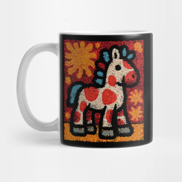 The Pony | A Vintage Toy Illustration by TuncGK