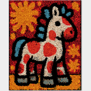 The Pony | A Vintage Toy Illustration Posters and Art