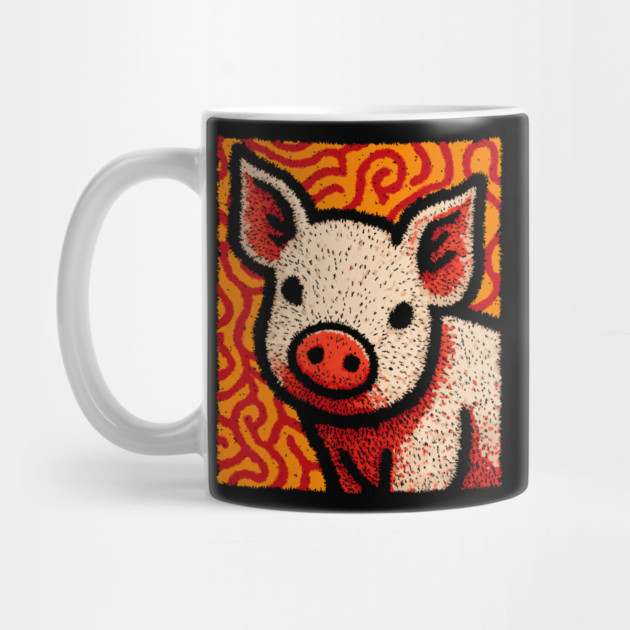 The Swine | An Abstract Expressionist Graphic by TuncGK