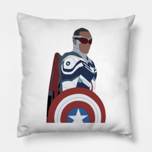 Sam Wilson Captain America Pillow