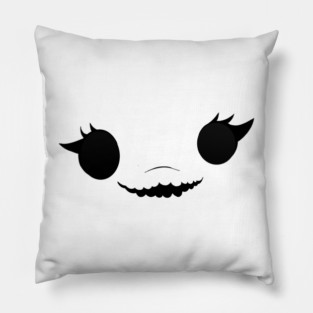 Cute Spooky Pumpkin Ghost Costume for Fall Holidays Design, Gift for Halloween, Trick-or-Treating, Party with Friends, Family, Coworkers Pillow