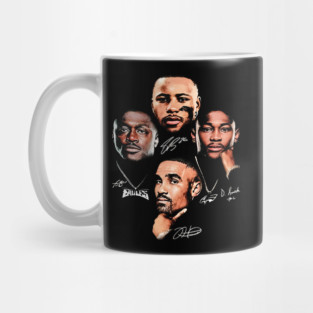Saquon Barkley, Jalen Hurts, A. J. Brown & DeVonta Smith Records Mug