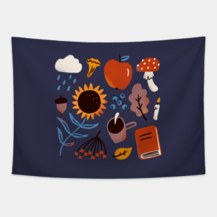 Fall vibes Tapestry