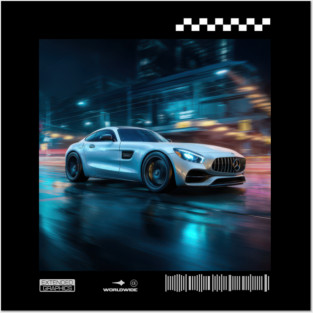 Mercedes-benz amg GT car1 Posters and Art