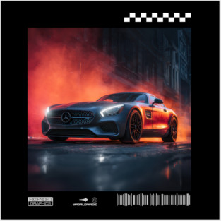 Mercedes-benz amg GT car4 Posters and Art