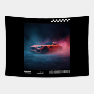 Mercedes-benz amg GT car2 Tapestry