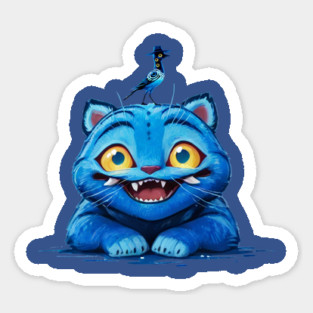 kpop Derpy Tiger and Sussie the bird Sticker