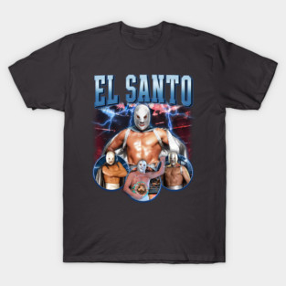 El Santo Lucha Libre Legend Fan Tribute T-Shirt