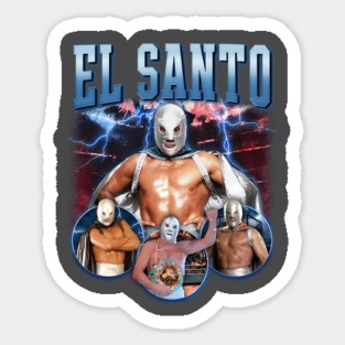 El Santo Lucha Libre Legend Fan Tribute Sticker
