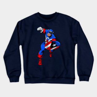 Captain Puerto Rico Crewneck Sweatshirt
