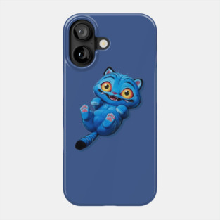 Kpop Demon hunters Derpy tiger playing Phone Case