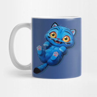 Kpop Demon hunters Derpy tiger playing Mug
