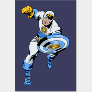 Captain Argentina Posters and Art