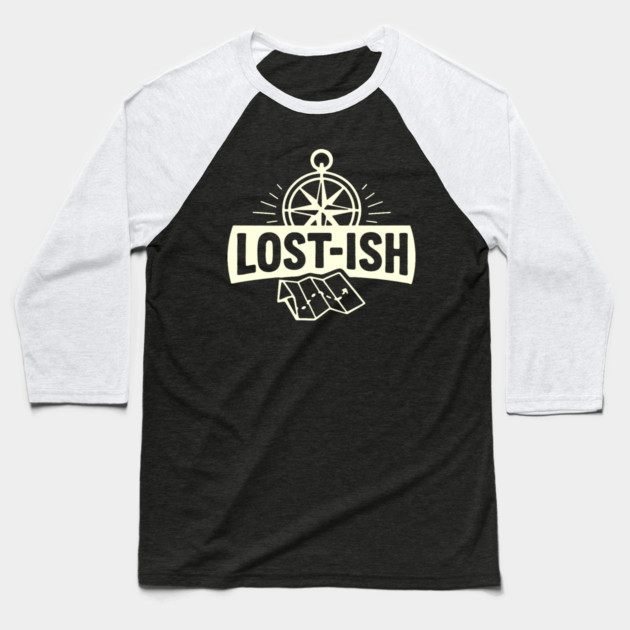 Lost-ish Baseball T-Shirt by DIGITAL MERCH CREATIONS