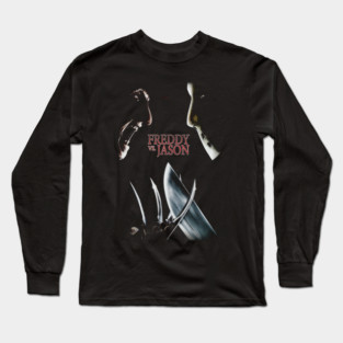 Nightmare Meets Camp Blood Long Sleeve T-Shirt