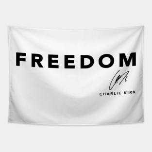 freedom-charlie-kirk Tapestry