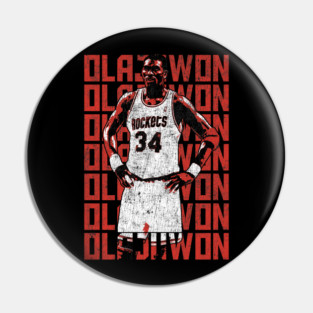Olajuwon Vintage Pin
