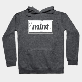 Mint – White Manchester Manc Slang Oasis Style Britpop Hoodie