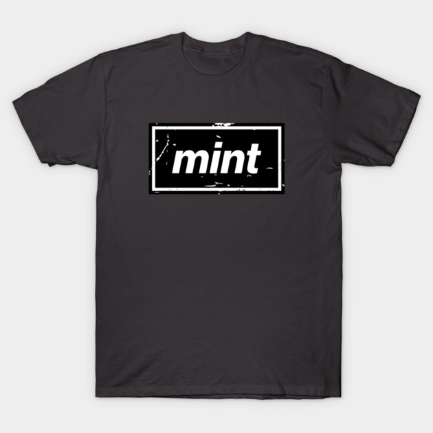 Mint – Black Manchester Manc Slang Oasis Style Britpop T-Shirt by Butter Creative