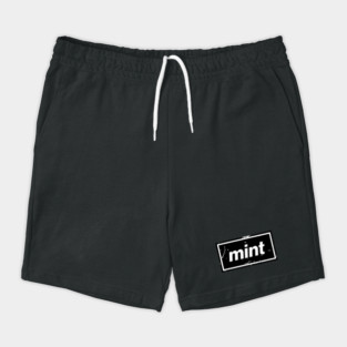 Mint – Black Manchester Manc Slang Oasis Style Britpop Shorts