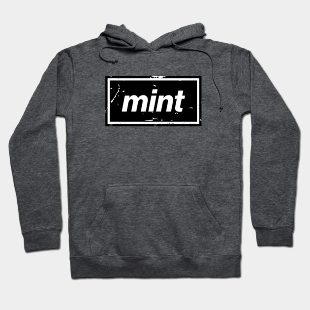Mint – Black Manchester Manc Slang Oasis Style Britpop Hoodie by Butter Creative
