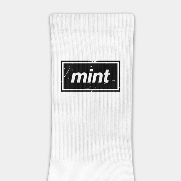 Mint – Black Manchester Manc Slang Oasis Style Britpop by Butter Creative