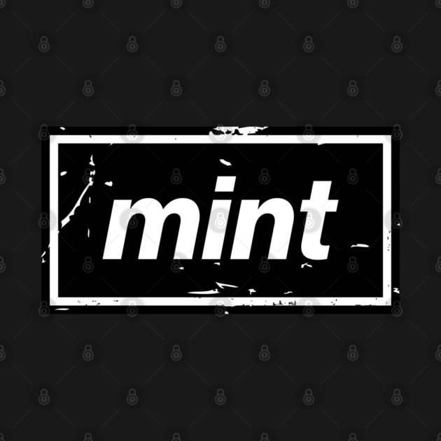 Mint – Black Manchester Manc Slang Oasis Style Britpop by Butter Creative