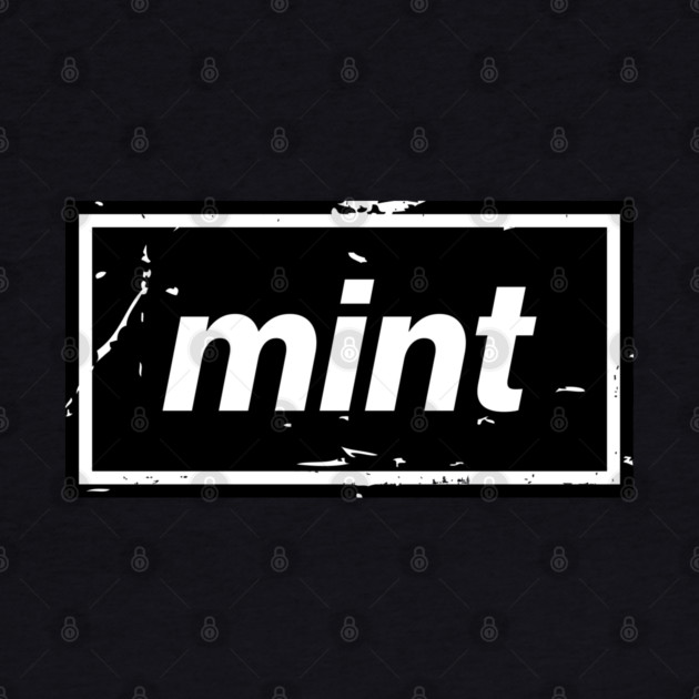 Mint – Black Manchester Manc Slang Oasis Style Britpop by Butter Creative