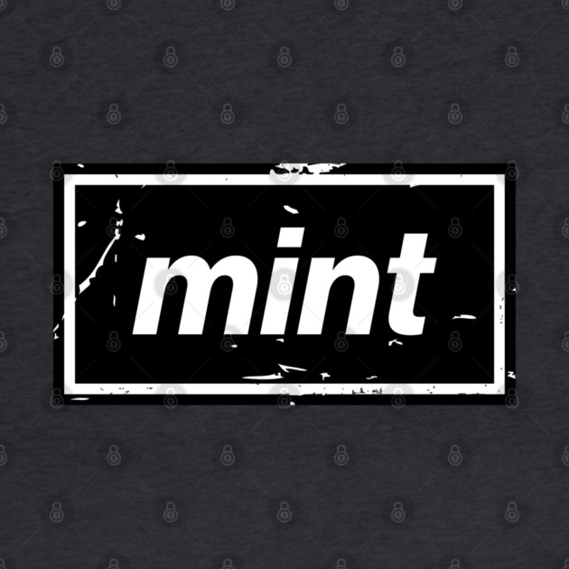 Mint – Black Manchester Manc Slang Oasis Style Britpop by Butter Creative