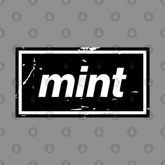 Mint – Black Manchester Manc Slang Oasis Style Britpop by Butter Creative