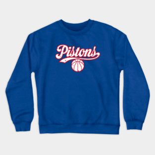 Pistons Retro Crewneck Sweatshirt