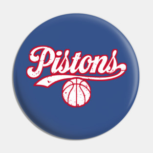 Pistons Retro Pin