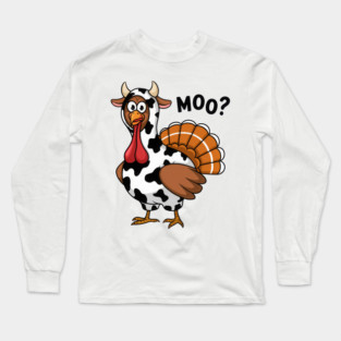 Turkey-Moo Long Sleeve T-Shirt