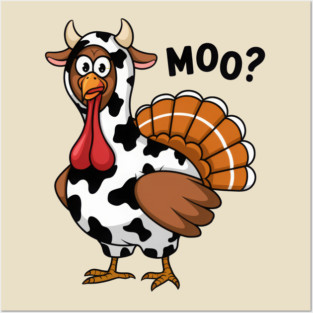 Turkey-Moo Posters and Art
