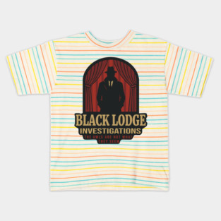 Black Lodge Investigations - Twin Peaks Kids T-Shirt