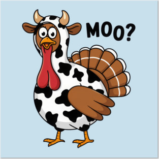 Turkey-Moo Posters and Art