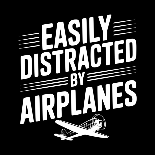 Easily Distracted by Airplanes by Frank Ring