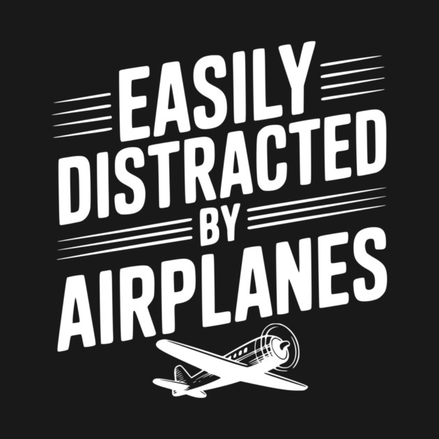 Easily Distracted by Airplanes by Frank Ring