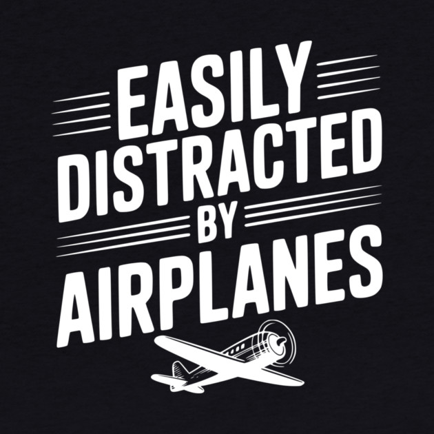 Easily Distracted by Airplanes by Frank Ring