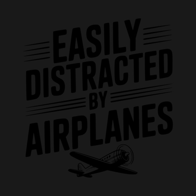 Easily Distracted by Airplanes by Frank Ring