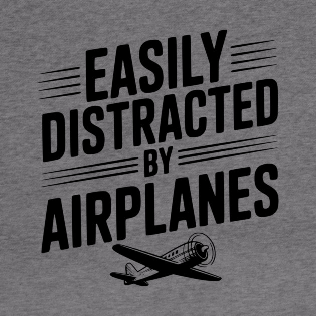 Easily Distracted by Airplanes by Frank Ring