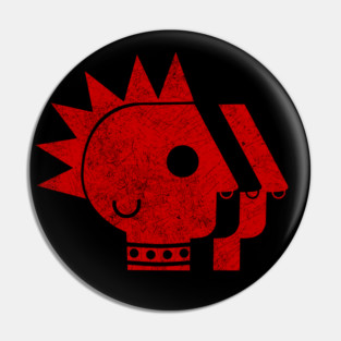 PBS Punk Logo only Pin