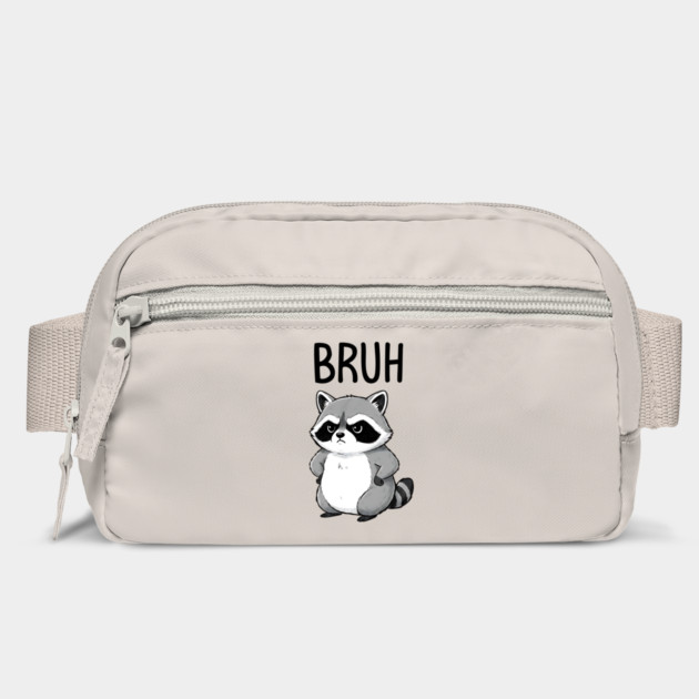 Cute Raccoon Serving Big Bruh Energy fun design by Luxinda