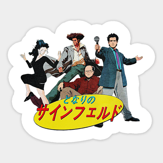 Seinfeld  TV Show - Anime Magnet by nicklower